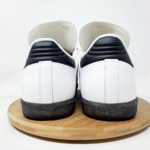 Adidas Samba OG Shoes Mens 12 White Black Soccer Low Turf Indoor Sneaker - Picture 9 of 14